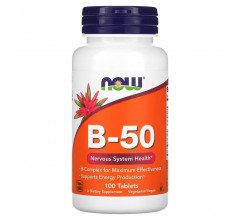 Now Foods B-50 100 tablets