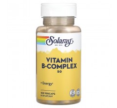 Solaray Vitamin B-Complex 50 50mg 100 vcaps