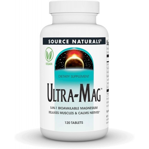 Source Naturals Ultra-Mag Magnesium Complex 120 tablets