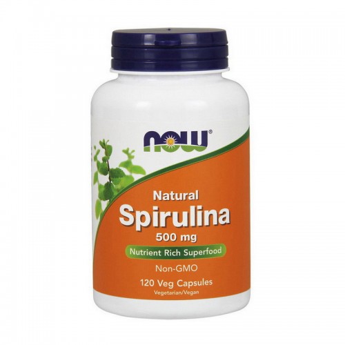 Now Foods Spirulina 500 mg 120 veg caps