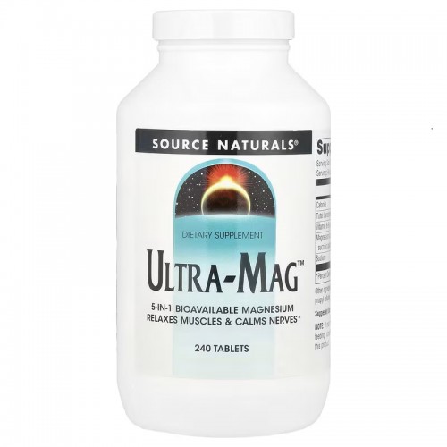 Source Naturals Ultra-Mag Magnesium Complex 240 tablets