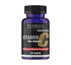 Ultimate Nutrition Vitamin C plus Calcium 60 caps