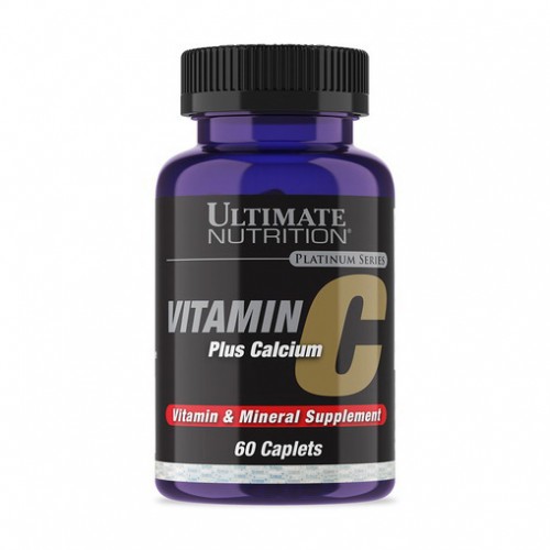 Ultimate Nutrition Vitamin C plus Calcium 60 caps