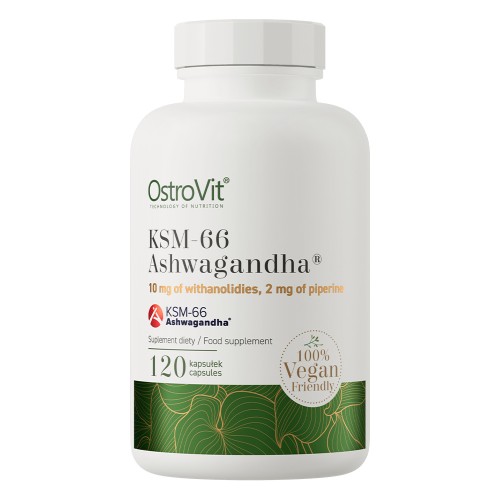 OstroVit KSM-66 Ashwagandha caps VEGE 120 caps