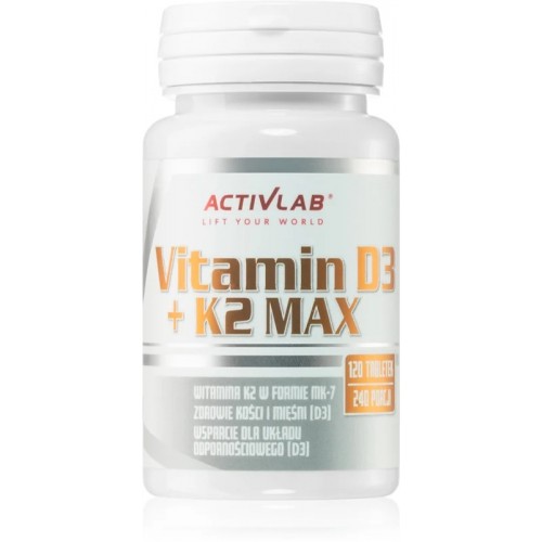 ACTIVLAB Vitamin D3 + K2 МК-7 Max 120 tabs