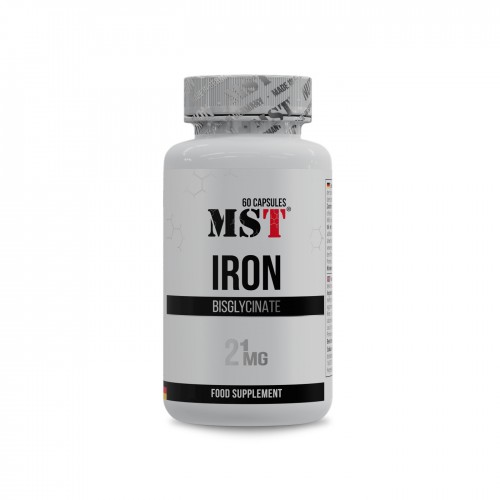 MST Iron Chelate 21 mg + Vitamin C 60 caps