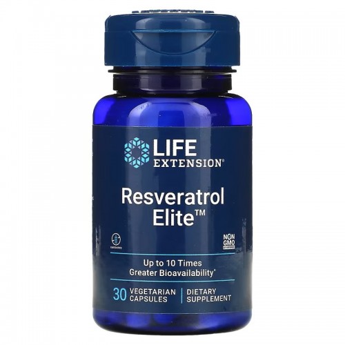 Life Extension Resveratrol 30 vegetarian capsules