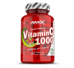 Amix C-Vitamin + Rose Hips 1000mg 100 caps