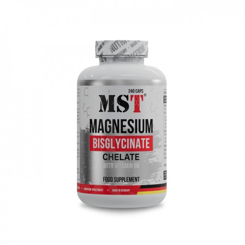 MST Magnesium Bisglycinate with Vitamin B6 240 caps