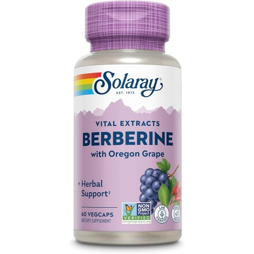 Solaray Berberine with Oregon Grape 60 vcaps