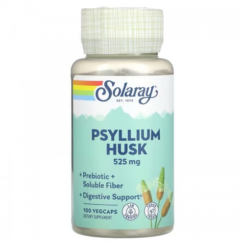 Solaray Psyllium Husk 525mg 100 vcaps