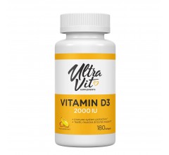 VPLab Nutrition Vitamin D3 2000 IU 180 softgels