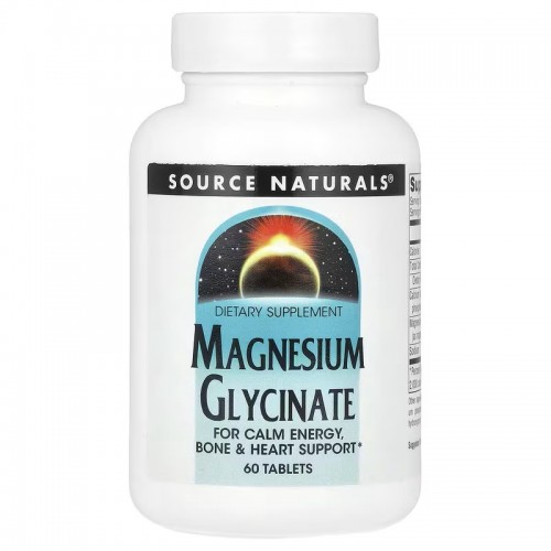 Source Naturals Magnesium Glycinate 60 tablets
