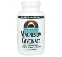 Source Naturals Magnesium Glycinate 120 tablets