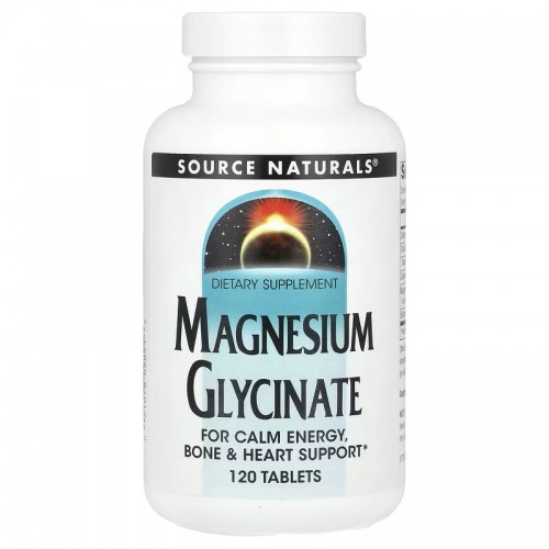 Source Naturals Magnesium Glycinate 120 tablets