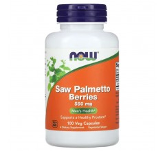 Now Foods Saw Palmetto 550mg 100 vcaps