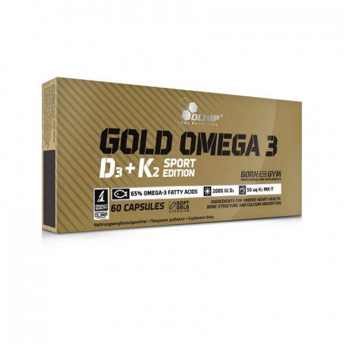 Olimp Labs Gold Omega-3 D3+K2 Sport Edition 60 caps