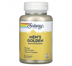 Solaray Men's Golden Multi-Vitamin 90 caps