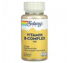 Solaray Vitamin B-Complex 100 100mg 50 caps