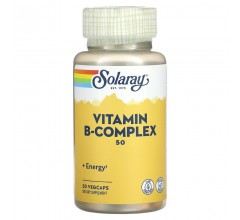 Solaray Vitamin B-Complex 50 50mg 50 vcaps