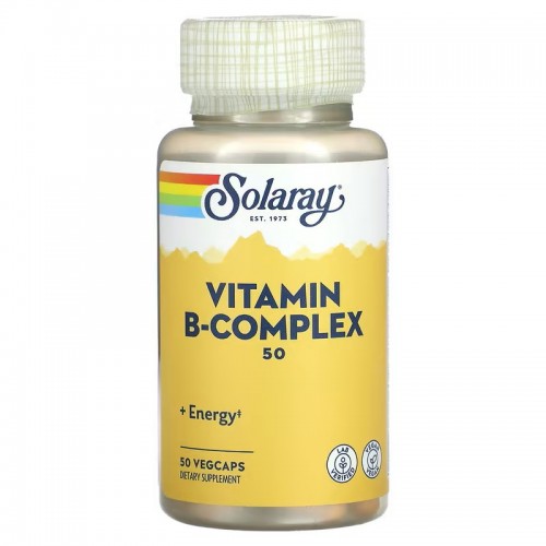 Solaray Vitamin B-Complex 50 50mg 50 vcaps