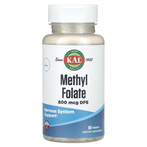 KAL Methyl Folate 800mcg 90 tabs