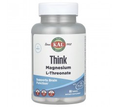 KAL Think Magnesium L-Threonate 60 Tablets