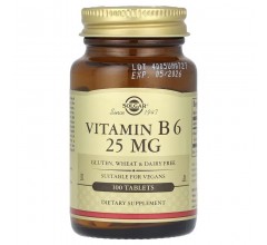 Solgar Vitamin B6 100 mg 100 tab