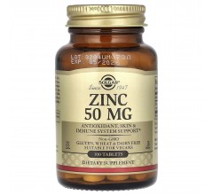 Solgar Zinc 50 mg 100 таб