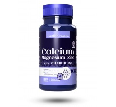 Earths Creation Calcium Magnesium Zinc 100 tablets