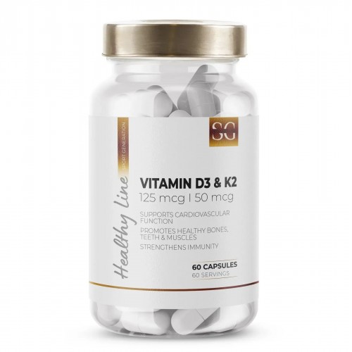 Sport Generation Healthy Line Vitamin D3&K2 (125 mcg-50 mcg) 60 caps