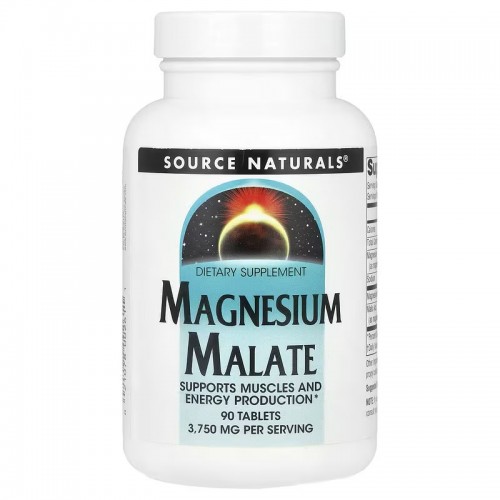 Source Naturals Magnesium Malate 1250 mg 90 tab