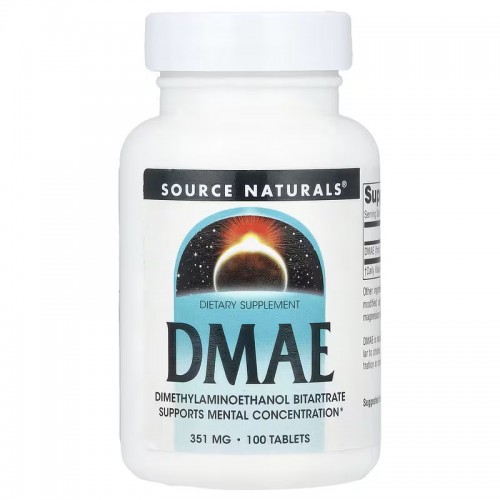 Source Naturals DMAE 351 mg 100 tabs