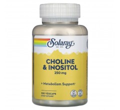 Solaray Choline Inositol 100 vegcaps