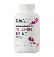 OstroVit Vitamin D3 + K2 90 softgels