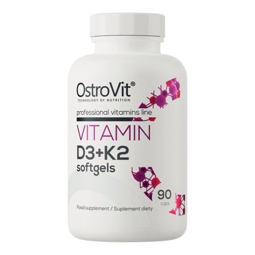 OstroVit Vitamin D3 + K2 90 softgels