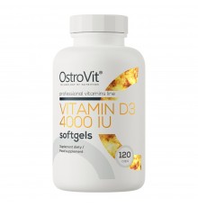 OstroVit Vitamin D3 4000 IU 120 softgels