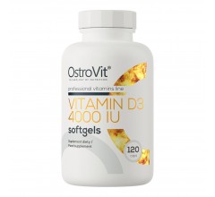 OstroVit Vitamin D3 4000 IU 120 softgels