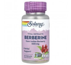 Solaray Berberine from Indian Barberry 500mg 60 vcaps
