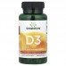 Swanson D3 Highest Potency 5,000 IU (125 mcg) 250 softgels