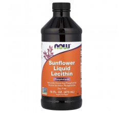 Now Foods Sunflower Liquid Lecithin 16 fl oz