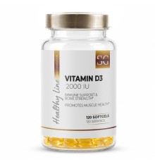 Sport Generation Healthy Line Vitamin D3 2000 IU 120 softgels