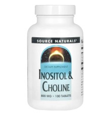 Source Naturals Inositol & Choline 800 mg 100 tablet