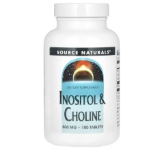 Source Naturals Inositol & Choline 800 mg 100 tablet