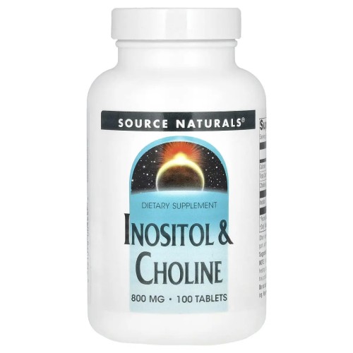 Source Naturals Inositol & Choline 800 mg 100 tablet