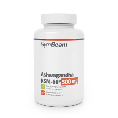 GymBeam Ашваганда KSM-66® 500мг 90 капс