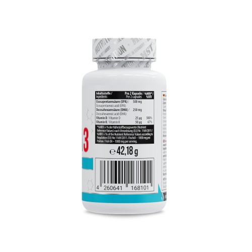 MST Omega 3 Triglyceride D3 K2 60 caps