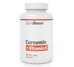 GymBeam Куркумін + вітамін E 90 капс