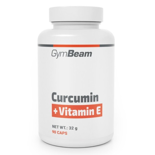 GymBeam Куркумін + вітамін E 90 капс