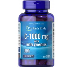 Puritans Pride Vitamin C-1000 mg with Bioflavonoids 100 caps